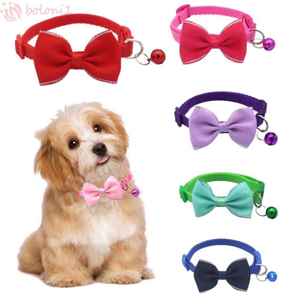 [COD] Vòng Cổ Thắt Nơ Xinh Xắn Cho Thú Cưng
