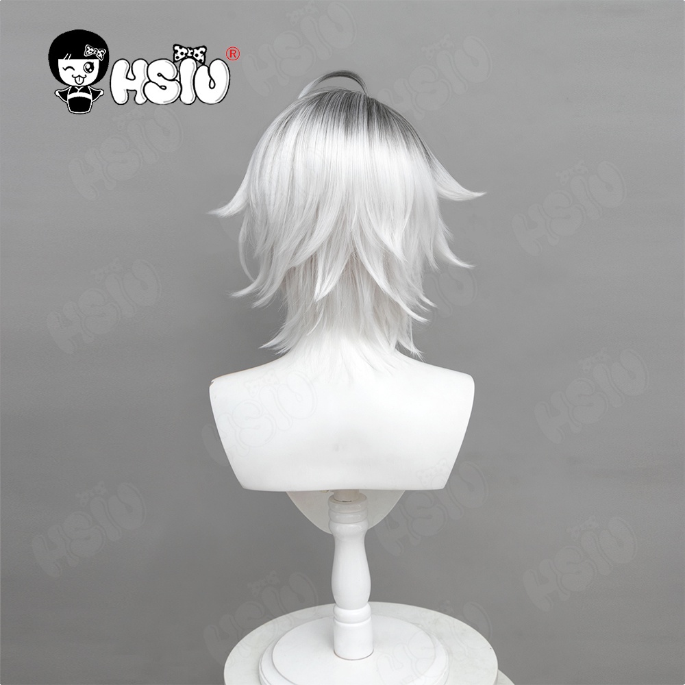 Bộ Tóc Giả Ngắn 35cm + Mũ Đội Hóa Trang Nhân Vật Game Identity V Emil