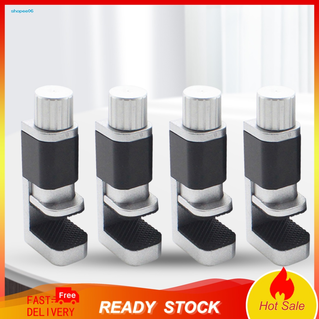 Set 4 Kẹp Cao Su Cố Định Màn Hình LCD Điện Thoại Chống Trượt Bằng Nhôm Tùy Chỉnh Chuyên Nghiệp