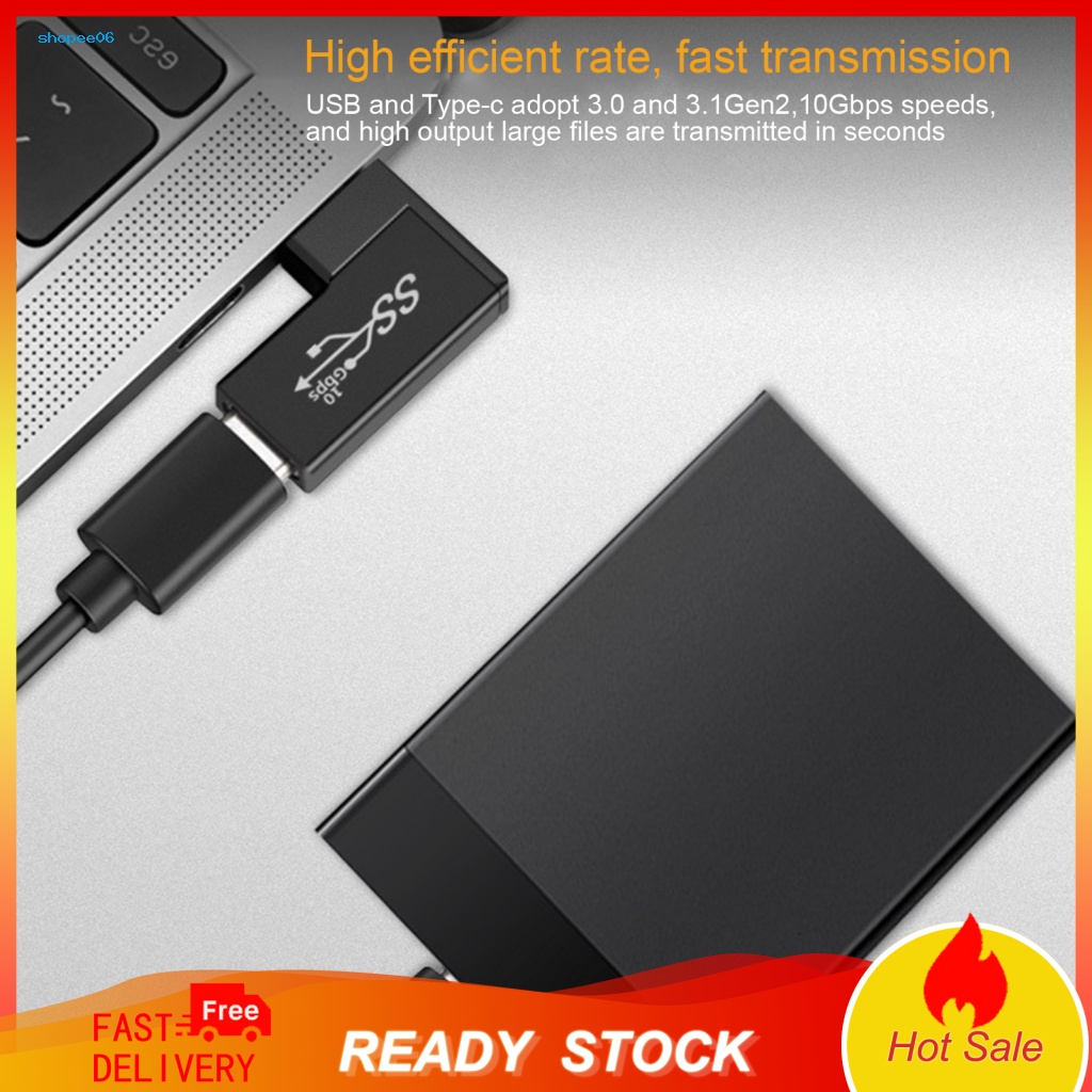 Đầu Chuyển Đổi Dữ Liệu OTG 10Gbps Type-C Sang USB30 Cho Điện Thoại
