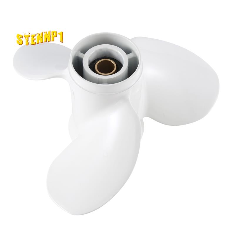 Cánh Quạt Hợp Kim Nhôm 683-45945 - 00-EL 9 1 / 4X9-J Chuyên Dụng Cho Yamaha 2 Stroke 9.9HP 15HP 3 Cánh 8 Spline Teeth R