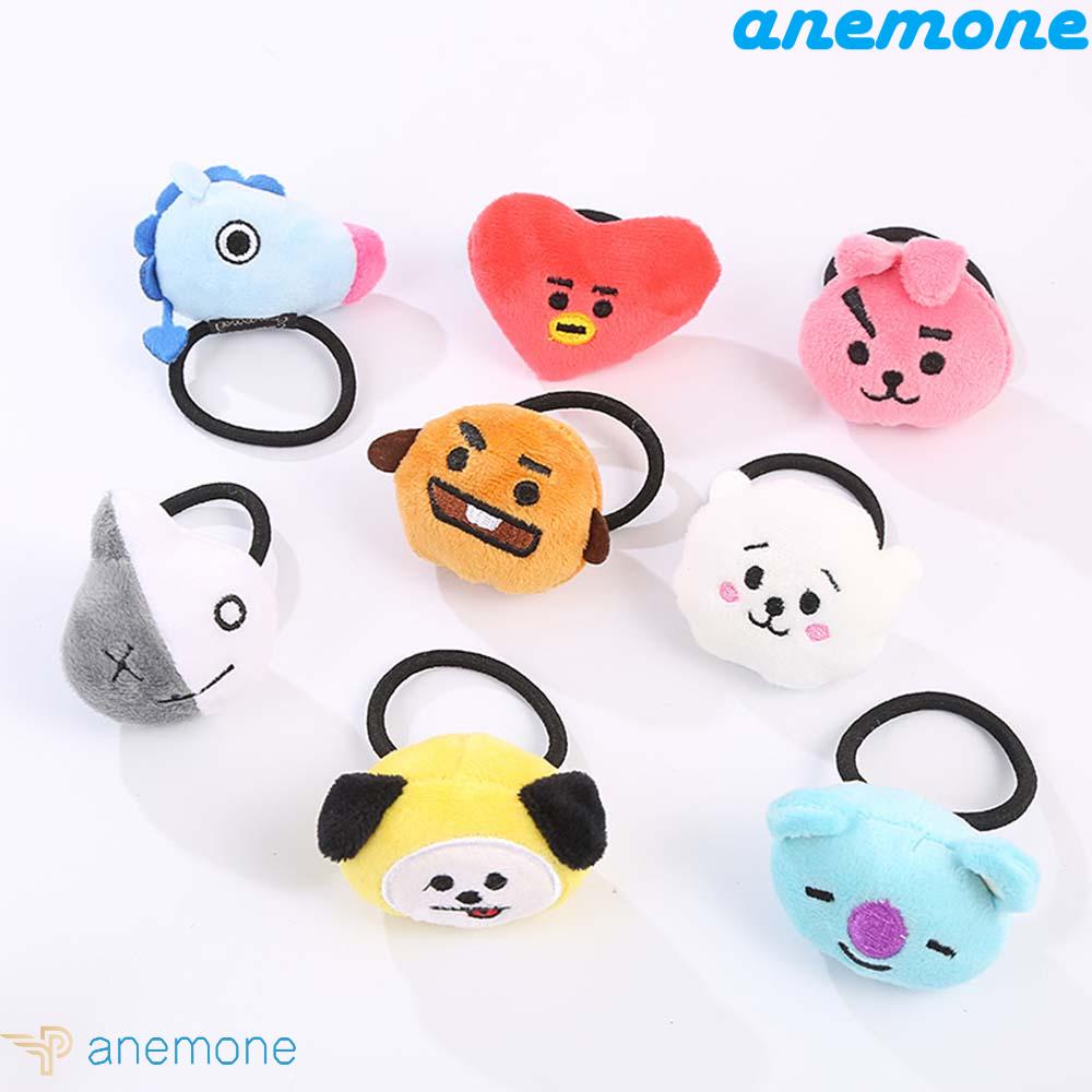 ANEMONE Băng Đô Cài Tóc Hoạ Tiết Hoạt Hình Kpop Cho Bé