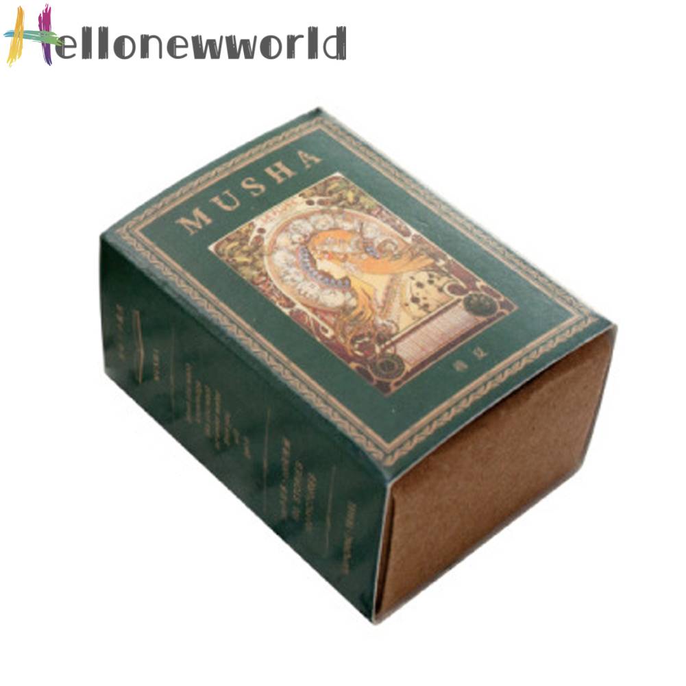 Con Dấu Giấy Kraft Phong Cách Retro Trang Trí Sổ Tay