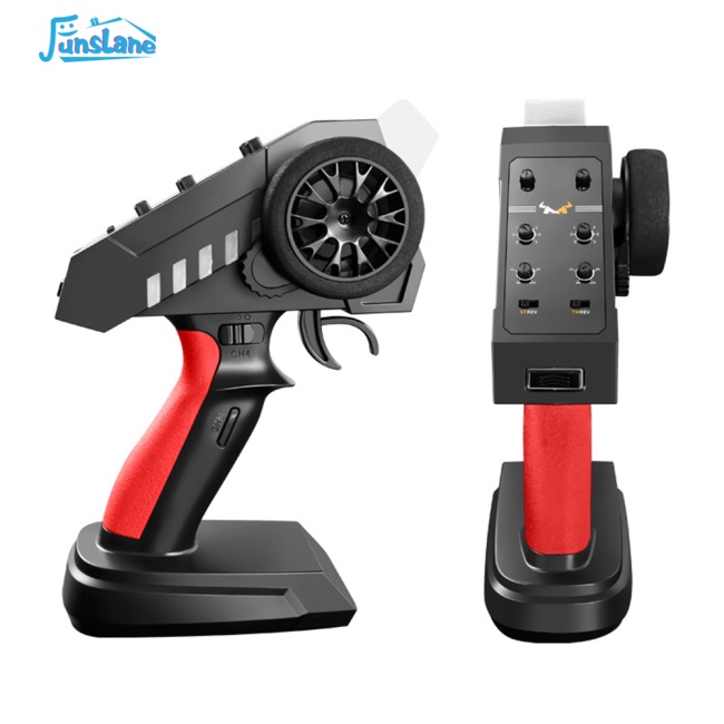 Xe Tăng Điều Khiển Từ Xa Funlane R952 2.4G 6 Kênh Có Đèn DIY