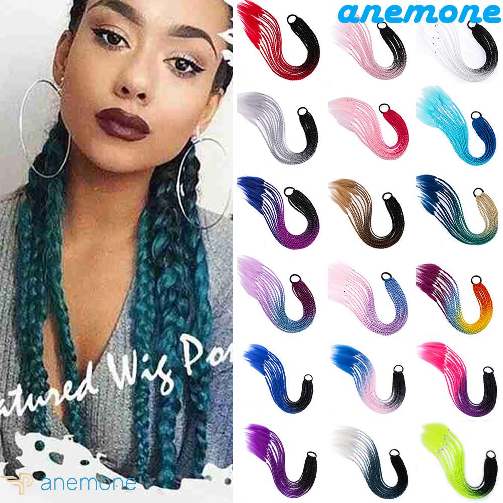 ANEMONE Dây Buộc Tóc Màu Gradient Thời Trang Cho Nữ