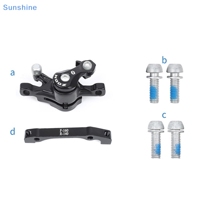 Bộ Kẹp Phanh Đĩa Xe Đạp F160 R160 MTB Bằng Nhôm