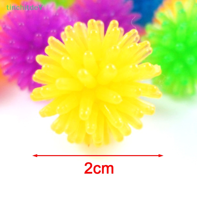 Set 10 Quả Bóng Đồ Chơi Mềm Nhiều Màu Sắc Cho Mèo Cưng