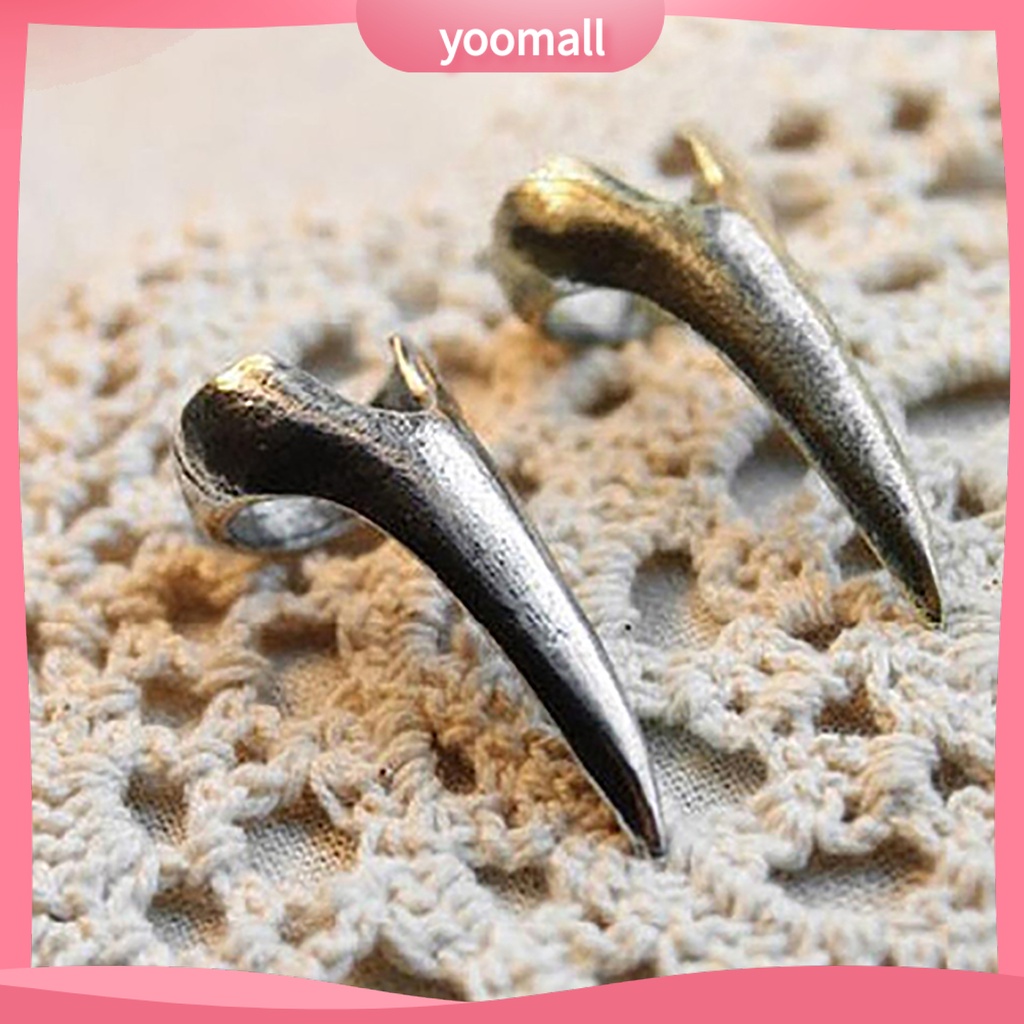 Bộ Nhẫn Đeo Đốt Ngón Tay Bằng Hợp Kim Phong Cách Retro Thích Hợp Làm Quà Tặng Hàng Ngày