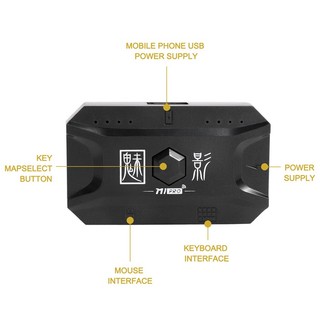 Plug and play gamepad pubg mobile controller gaming keyboard mouse converter bluetooth 5.0 cho android adapter cho ios