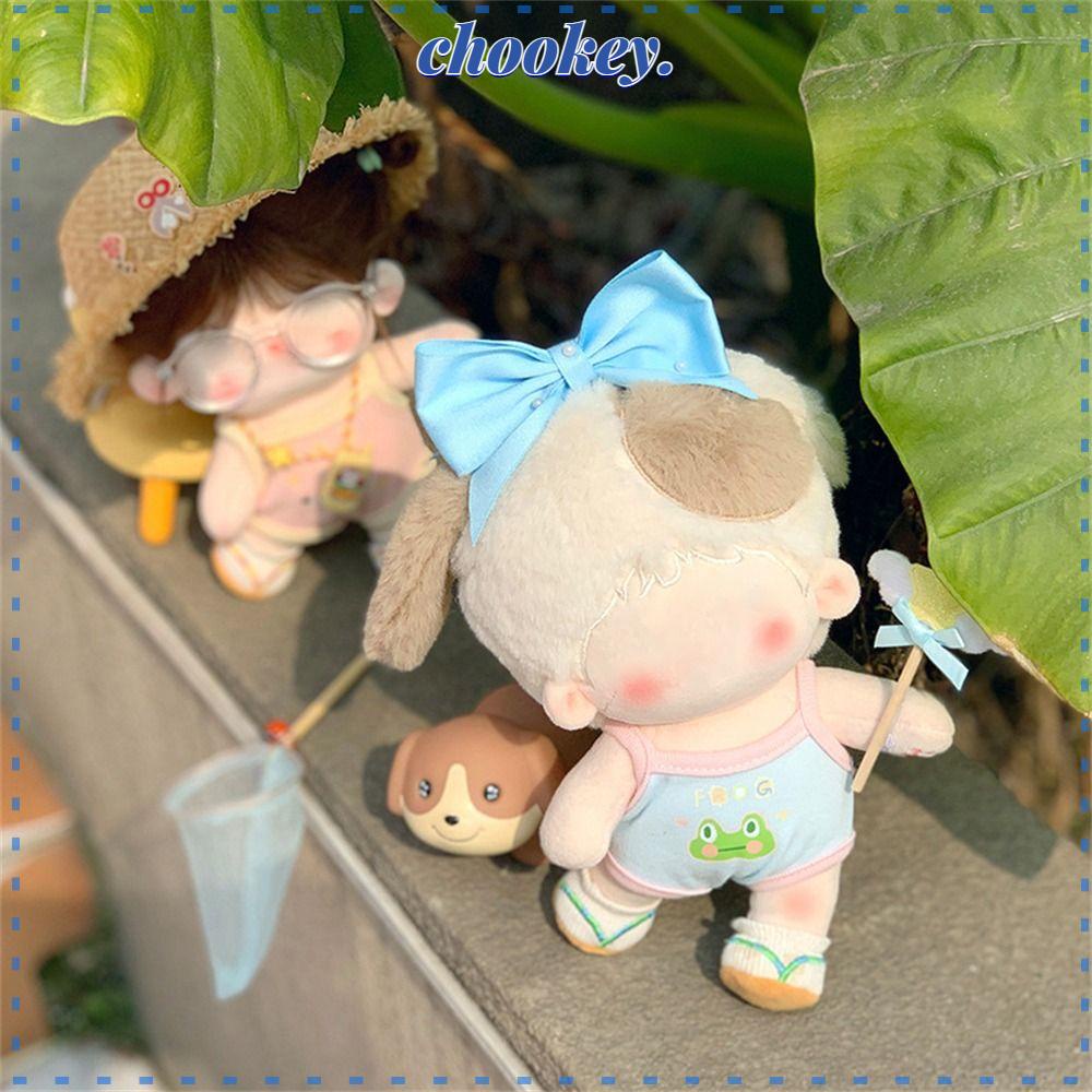 CHOOKEY Quần Áo Búp Bê Nhồi Bông Thủ Công Nhiều Màu Dễ Thương