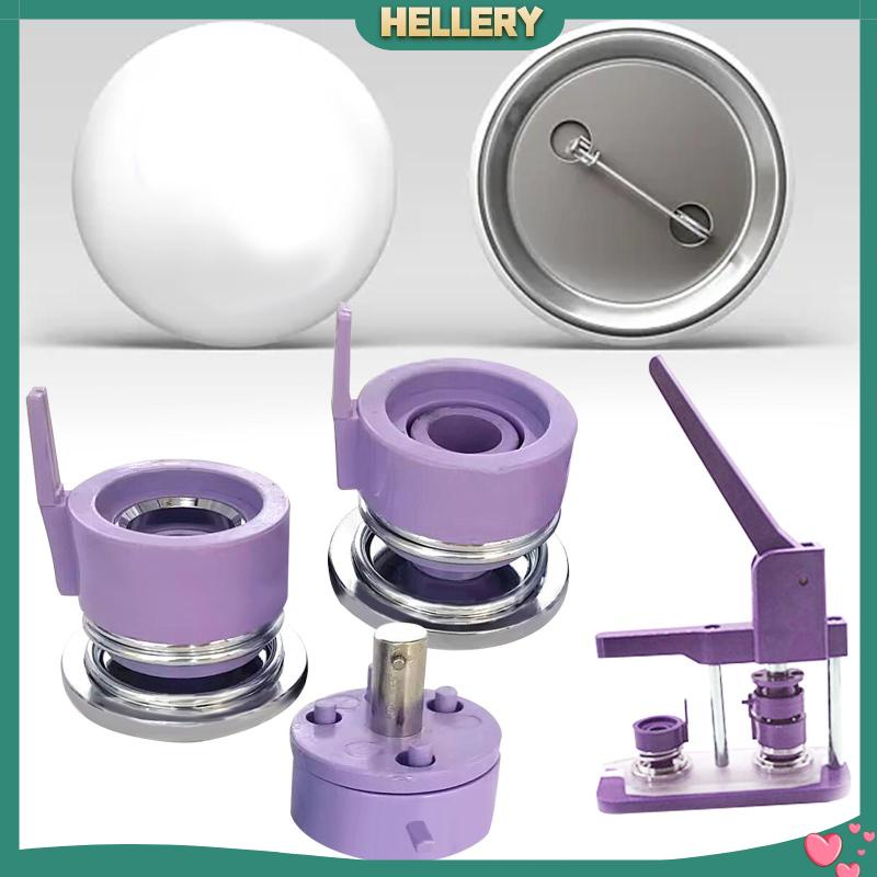 1 Bộ Khuôn Tròn Dùng Làm Huy Hiệu Có Thể Thay Đổi Tiện Dụng