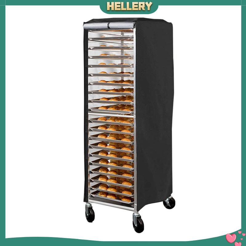 Bakery Single Rack Covers 1 Piece Oxford Waterproof with Bag Bun Pan Rack Cover
