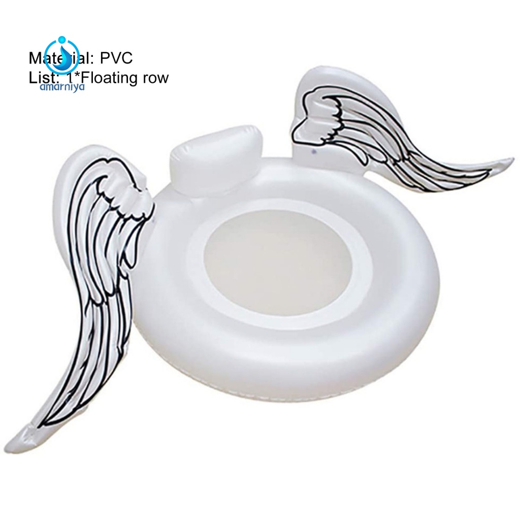 Phao Bơi Bơm Hơi Cỡ Lớn Dày Dặn Tiện Dụng Cho Các Hoạt Động Ngoài Trời