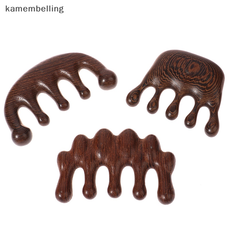 1 Lược Gỗ Chống Tĩnh Điện Mát Xa Da Mặt Đa Năng