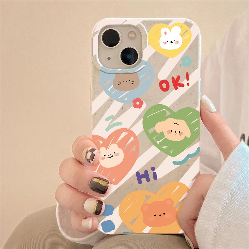 Ốp Điện Thoại Dẻo Họa Tiết Hoa &amp; Động Vật Dễ Thương Chống Sốc Cho Iphone11Iphone12 7 max14pro 8p Apple 13 BQ1F