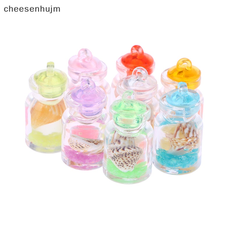 Bộ 5 Bình Thủy Tinh Drifg Mini Dạ Quang Trang Trí Xe Hơi / Nhà Cửa / Sân Vườn