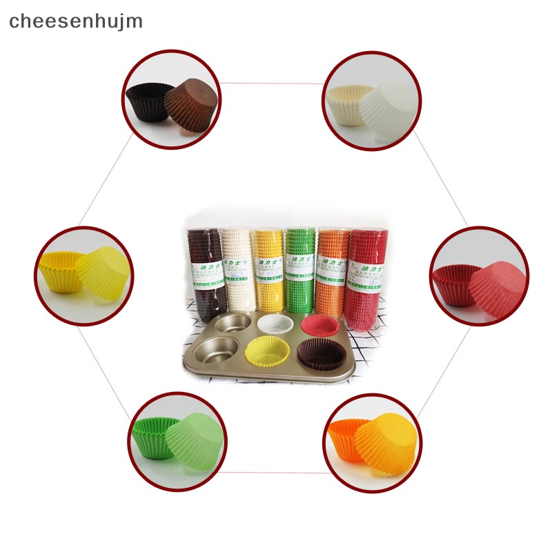 Set 1000 Khuôn Giấy Dùng Để Làm Bánh Cupcake Tiện Dụng 25x20mm