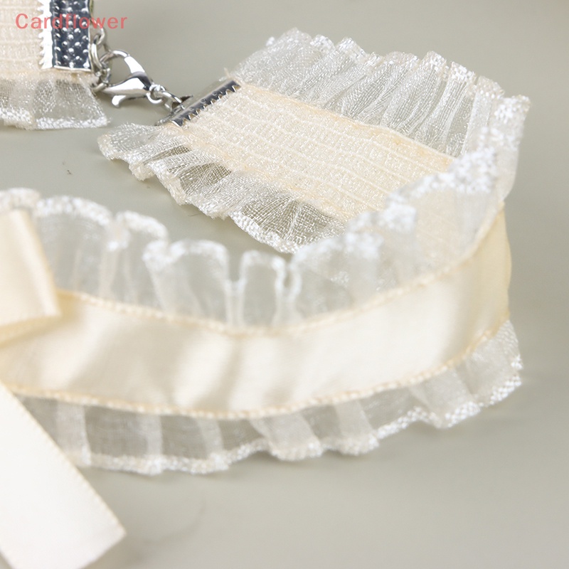 Vòng Cổ Choker Ren Đính Chuông Phong Cách Gothic Thanh Lịch Mới