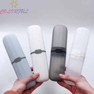 Toothbrush Box Holder Pencil Portable Storage Toothpaste Travel Adjustable