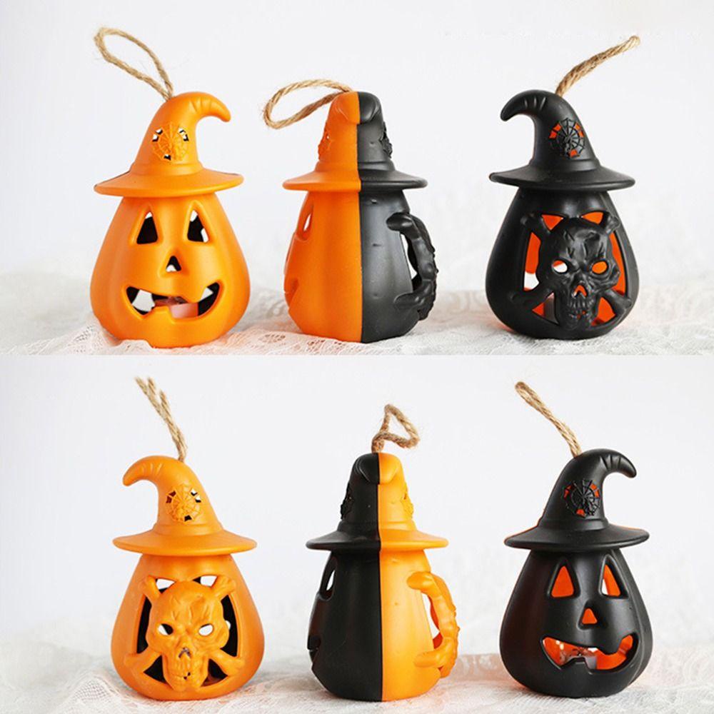 Krny Lồng Đèn Hình Đầu Lâu / Bí Ngô / Đầu Lâu Trang Trí Nhà Cửa Dịp halloween diy Cho Bé