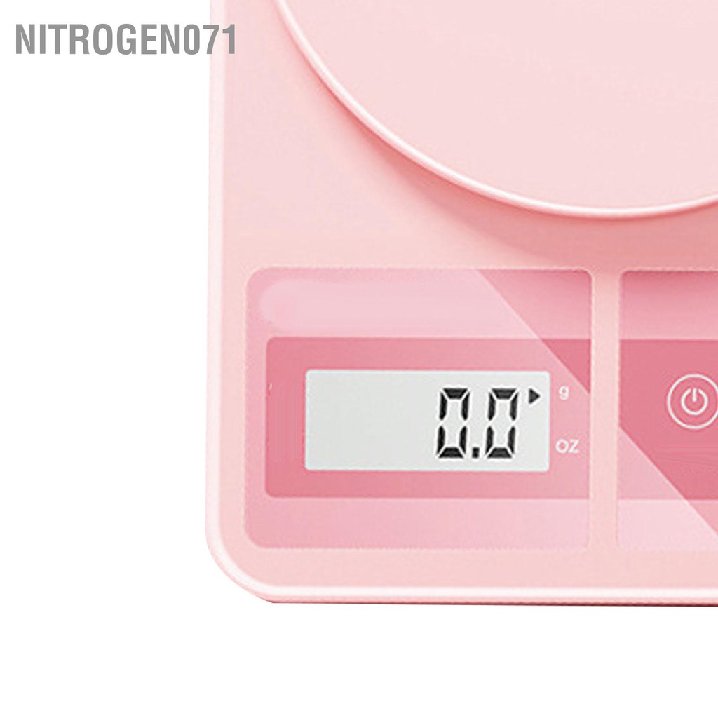 Nitrogen071 Cân điện tử Độ chính xác cao Hộ gia đình Thực phẩm mini nhà bếp cho Chế độ ăn kiêng Cà phê và Làm bánh