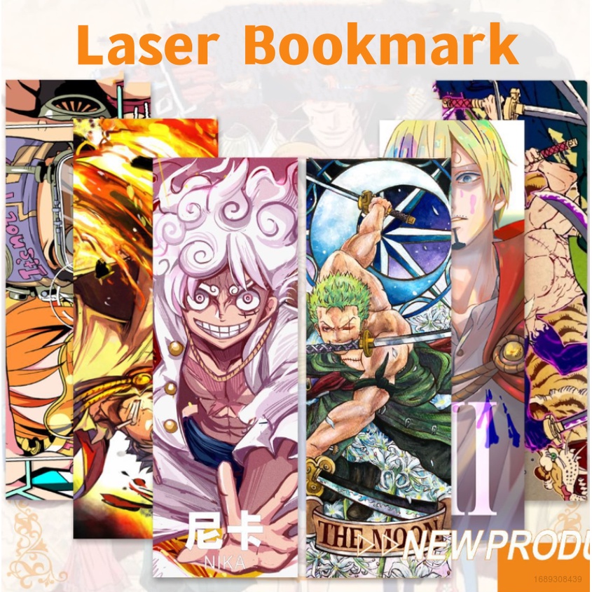 Thẻ Đánh Dấu Trang Sách Hình Nhân Vật Anime One Piece