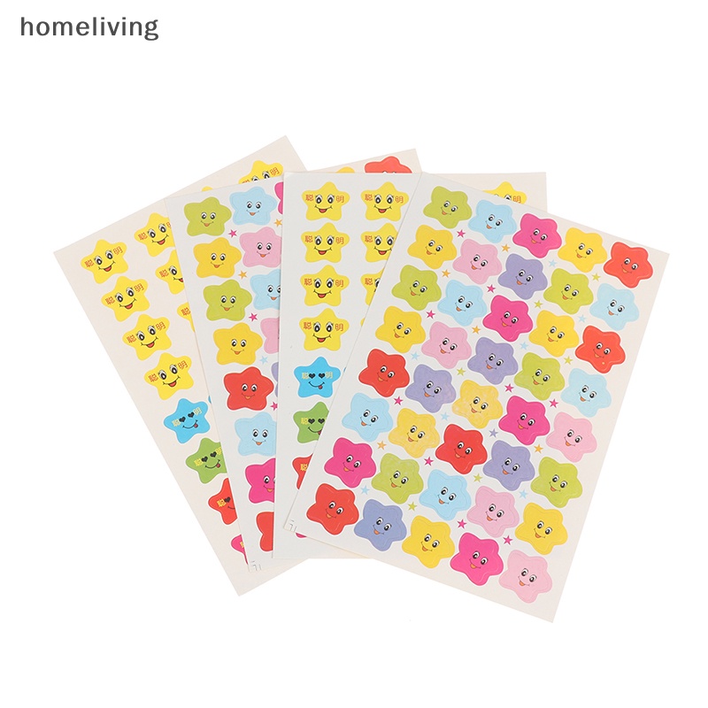 Bộ 400 Miếng Dán Hình Ngôi Sao Cười Dùng Làm Phần Thưởng Cho Giáo Viên