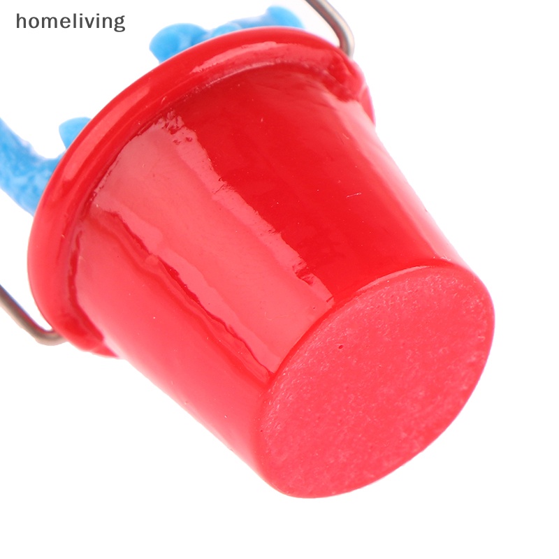 1 Xô Xúc Cát Bãi Biển Mini Tỉ Lệ 1: 12 Trang Trí Nhà Búp Bê