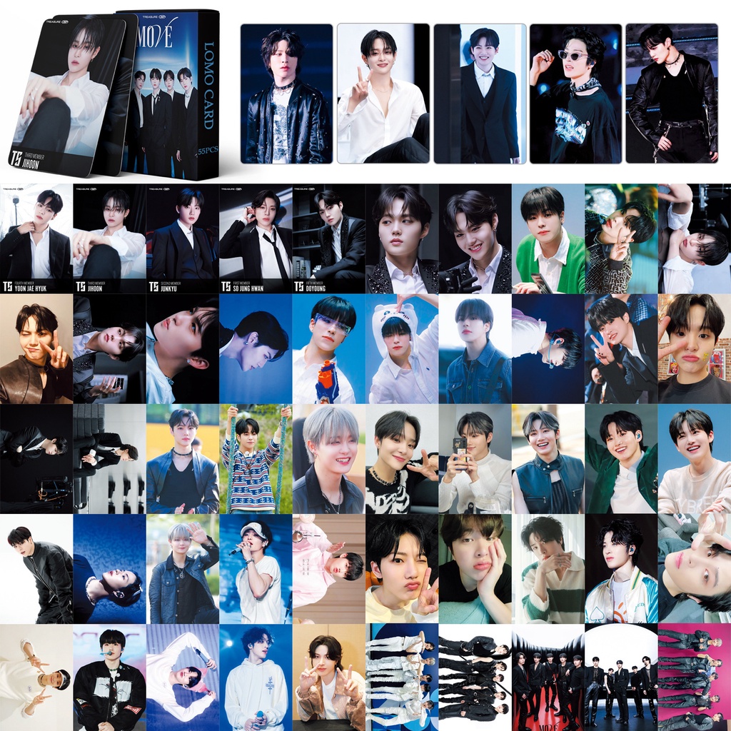 Set 55 Tấm Ảnh Lomo card Hyunsuk Choi Jihoon Park YOSHI KIM JUN KYU