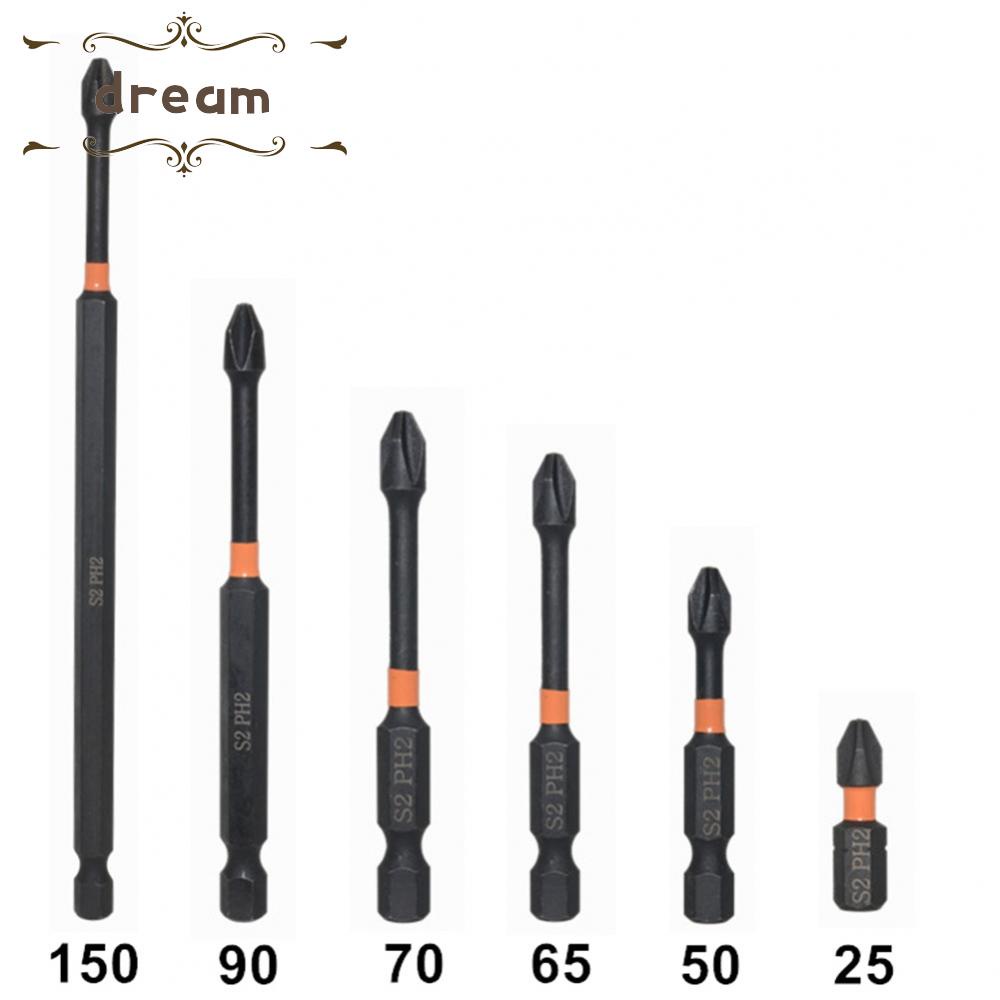 【DREAMLIFE】Screwdriver Bit 1pc Alloy Steel Not Easy To Rust 1/4Inch Hex Impact Bit