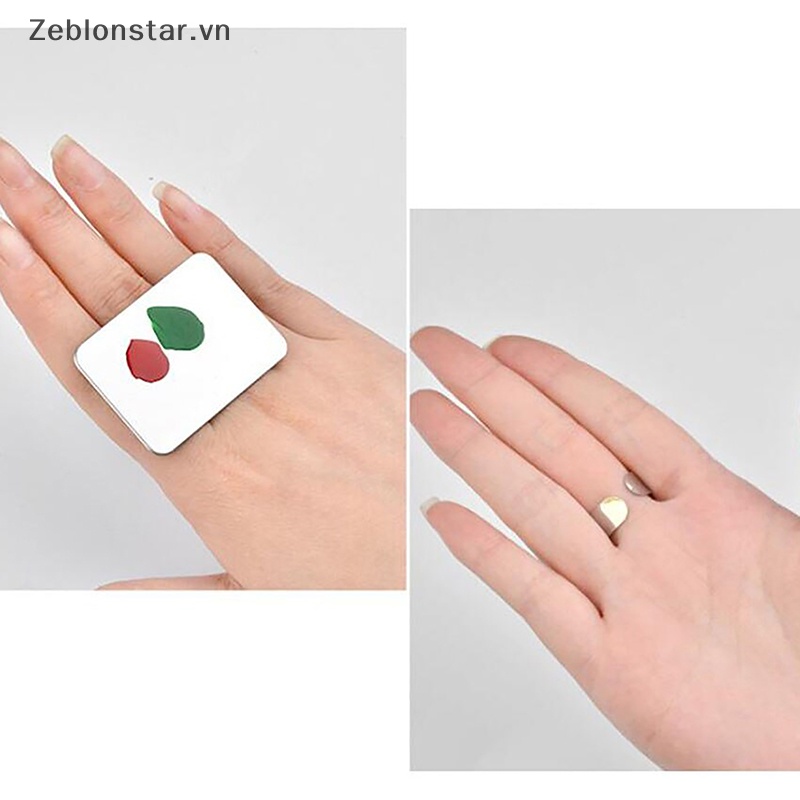 Bộ Bảng Trộn Màu Trang Điểm / Làm Móng Bằng Thép Không Gỉ