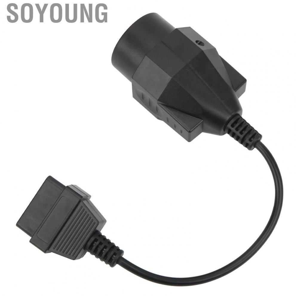 Soyoung OBD II Adapter Cable 20 Pin to OBD2 Connector Round Diagnostic  Tool