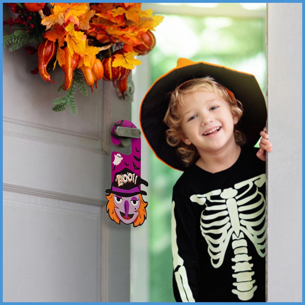 Biển Hiệu Treo Cửa Trang Trí Phong Cách Halloween