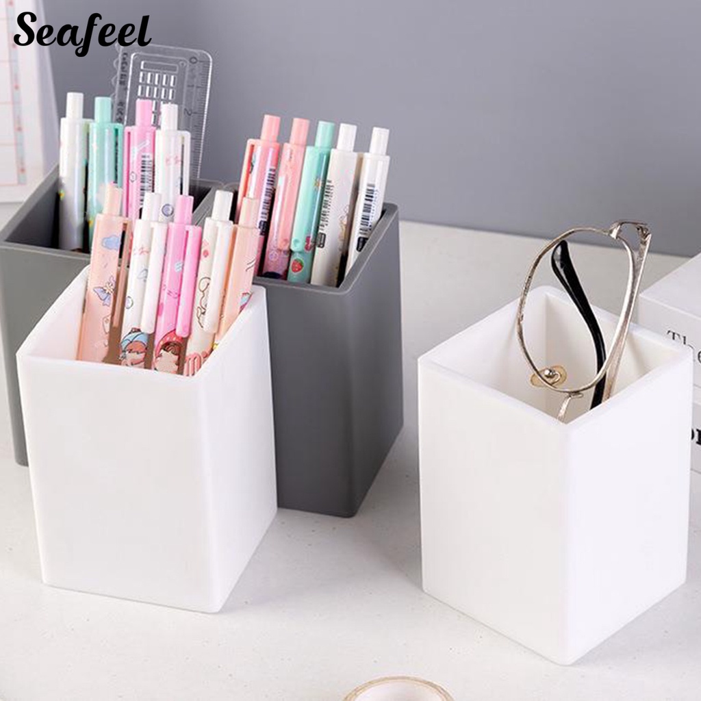 Giá Đỡ Bút Đa Năng Chống Nước Chống Bụi Không Biến Dạng Hình Dạng Cửa Hàng Trang Điểm Tại Nhà