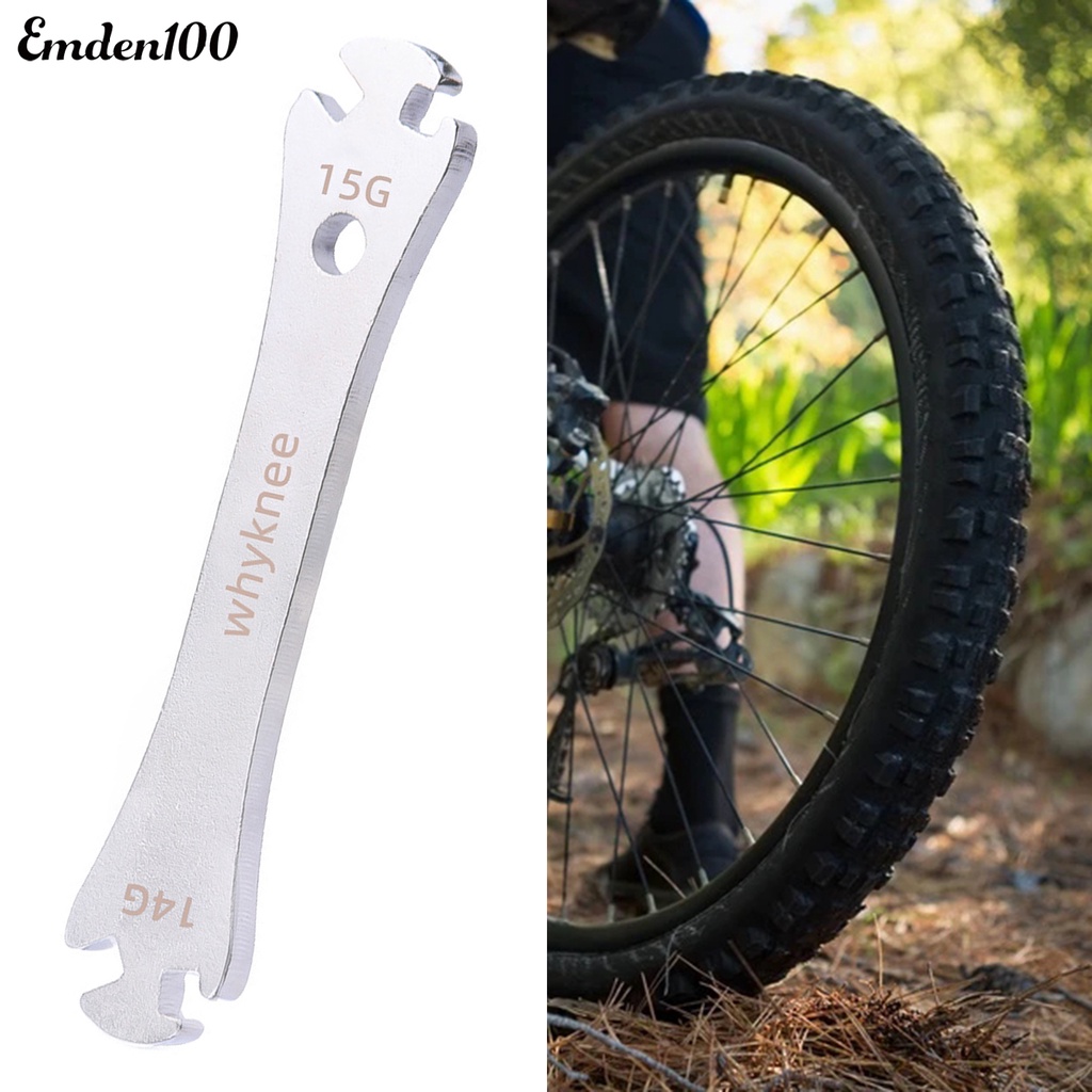 Cờ Lê Bằng Thép Không Gỉ Điều Chỉnh Căm Xe Đạp Emden 14 / 15G