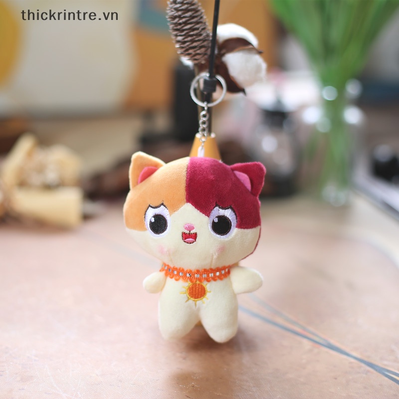 Thú Nhồi Bông Hình Mèo Kitty / Cáo Đáng Yêu Treo Móc Khóa / Túi Xách Cho Bé