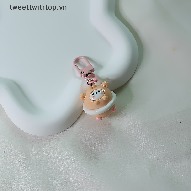 Trtop Móc Khóa Ba Chiều Hình Bánh Donut Chòm Sao Hoạt Hình Bằng Nhựa Resin Dễ Thương Ch VN