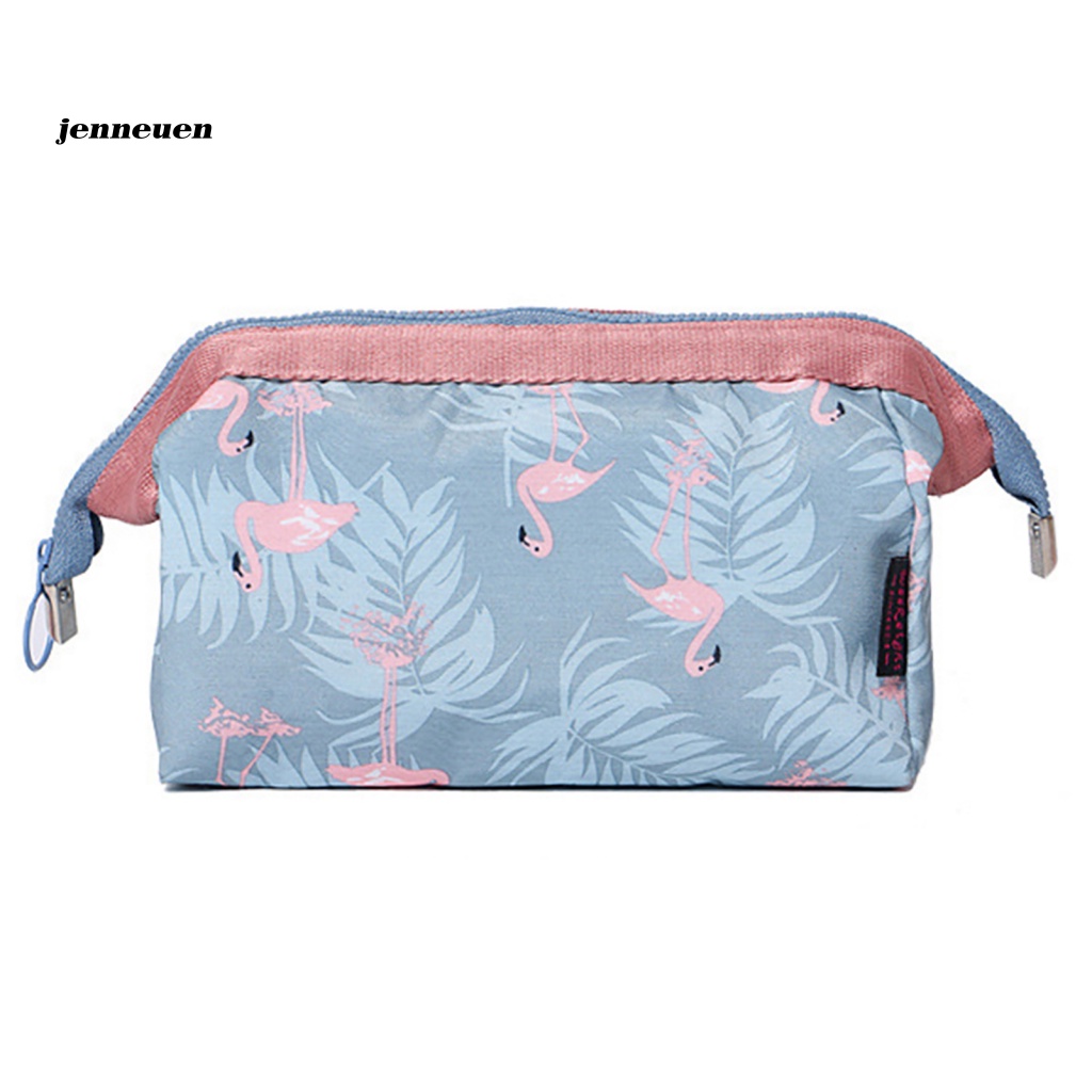 Hộp Đựng Đồ Trang Điểm Bằng Vải Cotton In Hoa Thời Trang