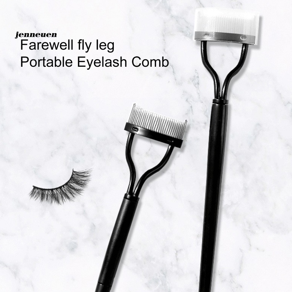 1 Bộ Lược Chải Lông Mi Và Lông Mày Hai Đầu Đánh Bóng Đa Chức Năng Dành Cho Bạn Nữ