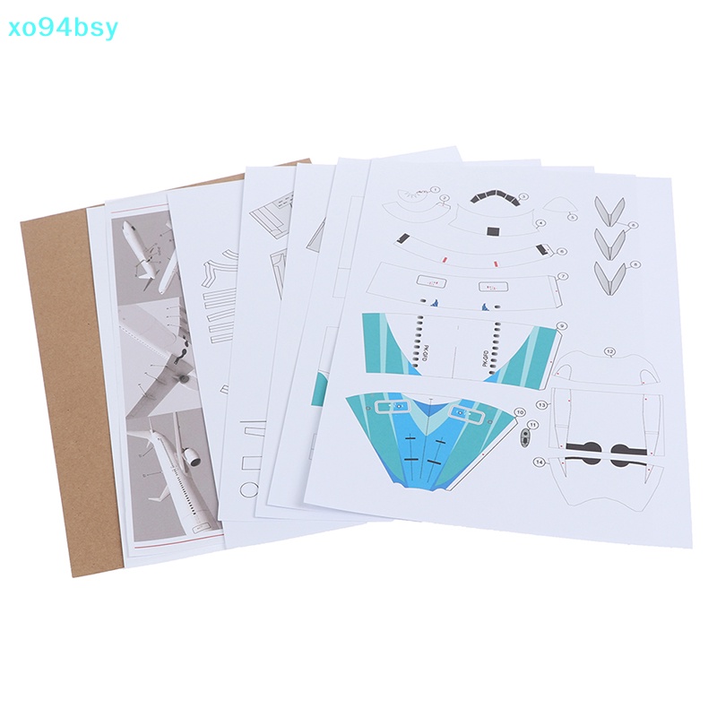 Mô Hình Máy Bay 3D Tự Lắp Ráp 737-800 Tỉ Lệ 1: 100 XO94BSY