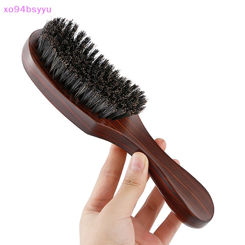 Lược Chải Râu Xo94Bsyu Tay Cầm Bằng Gỗ Chống Tĩnh Điện Dành Cho Nam Giới