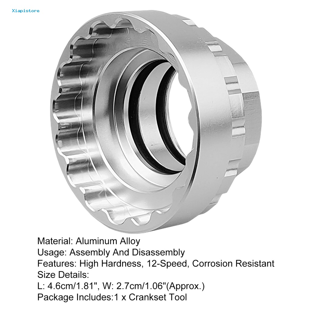 Cờ Lê Hợp Kim Nhôm 12 Tốc Độ Cao Chuyên Dụng Cho Xe Đạp Shimano M7100 / M810