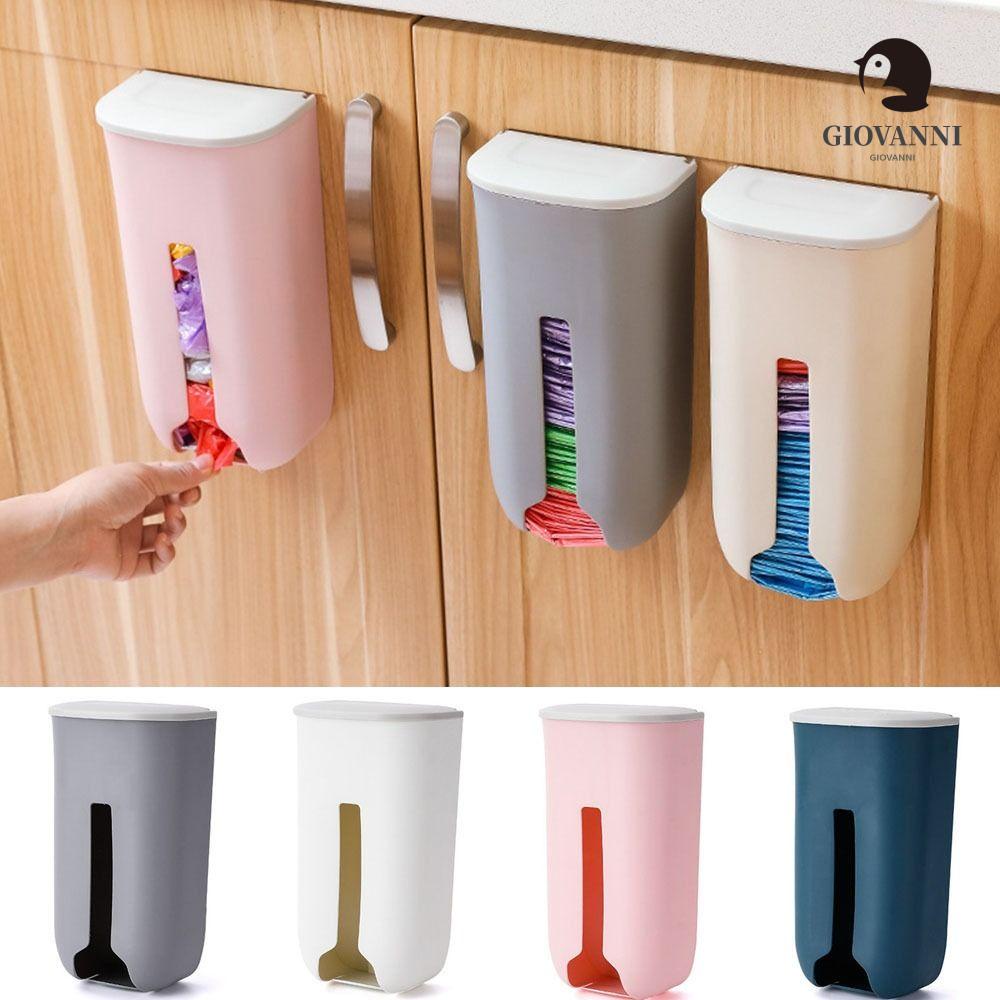 Giá Đỡ Túi Đựng Rác Gắn Tường Sức Chứa Lớn Bằng Nhựa Tiện Dụng Cho Phòng Tắm