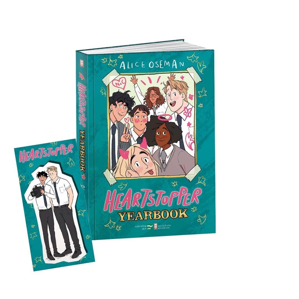 Sách Heartstopper Yearbook - Tặng Kèm Bookmark