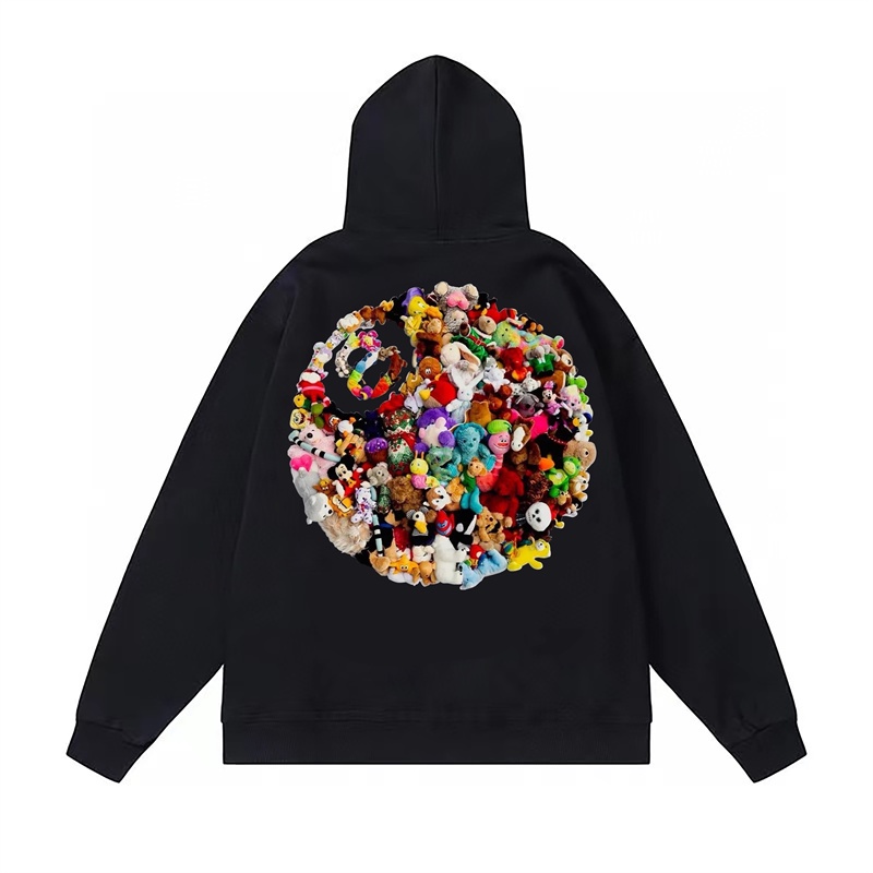 Áo Hoodie Tay Dài In Hình Búp Bê Số 88Sy Thời Trang Cổ Điển Cho Nam Và Nữ Sành Điệu