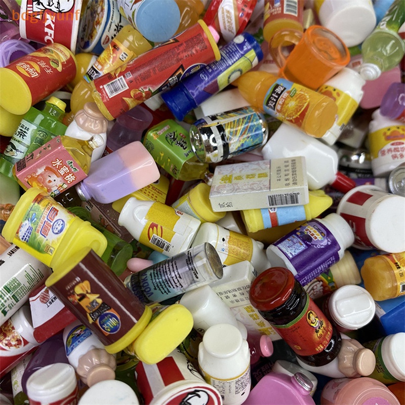 Set 5 Đồ Ăn Nhanh Mini Dễ Thương Cho Nhà Búp Bê