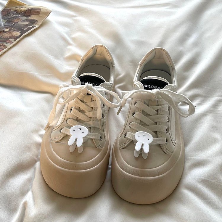 Giày Búp Bê Da PU Mũi Tròn Thời Trang Nữ Tính