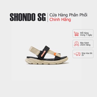 [Chính hãng] Giày SHONDO Sandals F6 sport be đen
