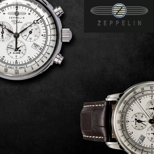 Đồng Hồ Quartz Nam Hiển Thị Ngày Dây Da ZEP