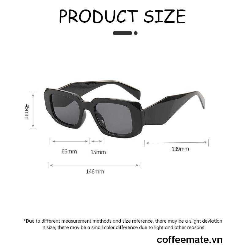 ⚡Kính mát râm nữ thời trang dáng nhỏ nam nữ unisex mắt đen chống tia UV 400